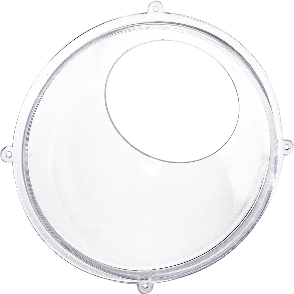 HMF 46632-22 Wandregal Acrylhalbkugel, Hängedisplay, Ø 32 Cm, Transparent