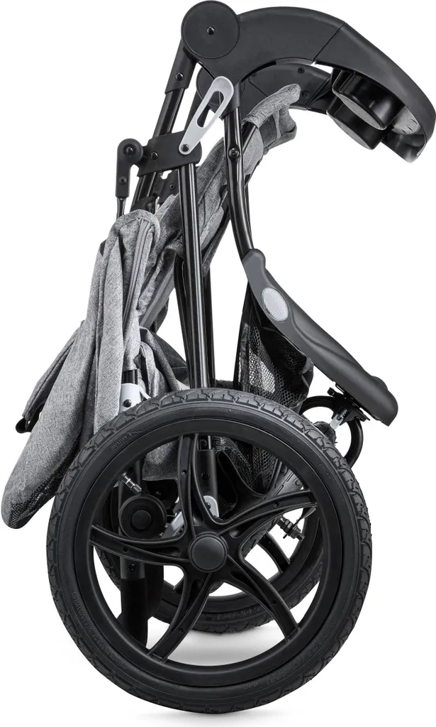 Babyjogger MOUNTAIN Kinderwagen Buggy Mit Liegeposition Bis Ca. 15kg Leichter Kindersportwagen Zusammenklappbar In Grau â Bild 12