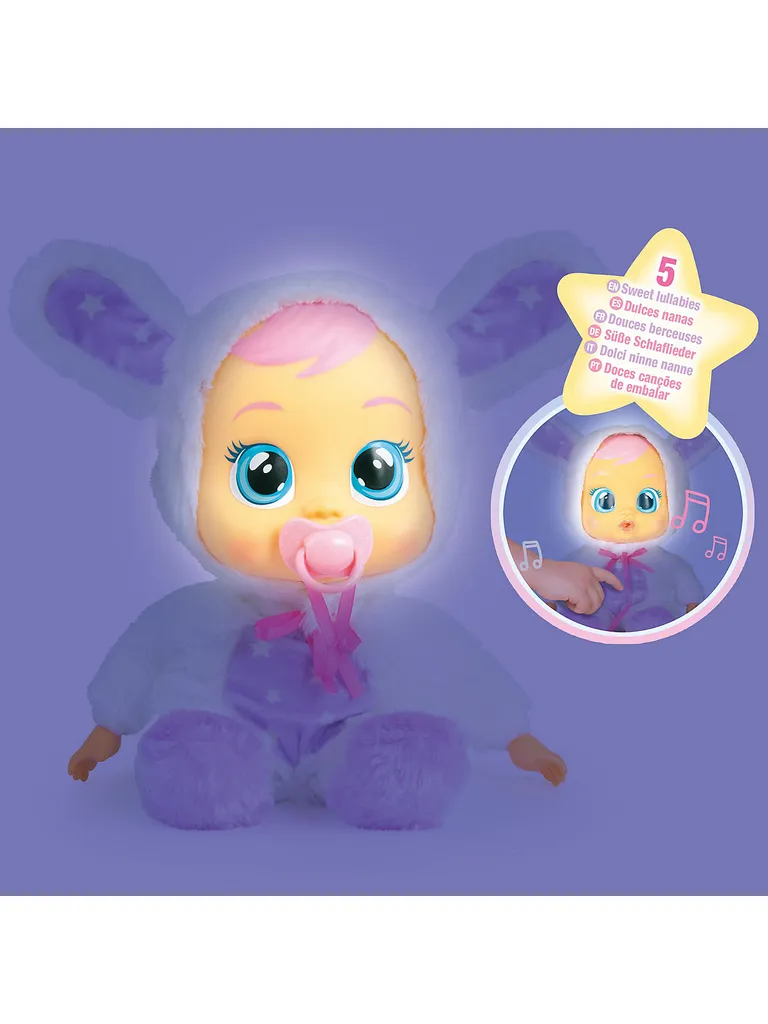 IMC Toys Spielwaren Cry Babies Schlaf Schön Coney Babypuppen Puppen Babypuppen Spielzeugknaller – Bild 4