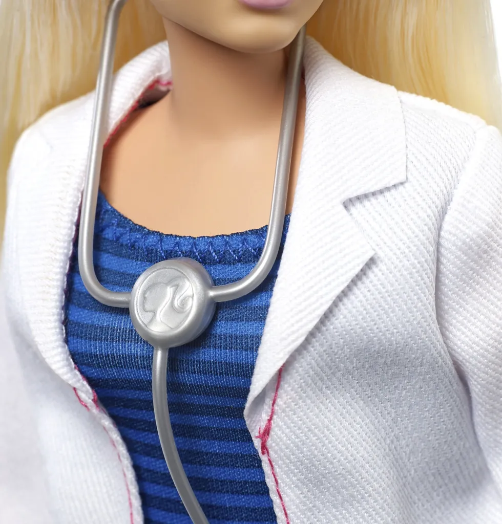 Barbie Ärztin Puppe (blond), Anziehpuppe, Karriere-Barbie, Barbie Krankenhaus – Bild 4