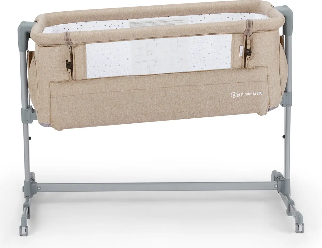 NESTE UP 3 In 1-Beistellbett Von Kinderkraft Beige – Bild 9