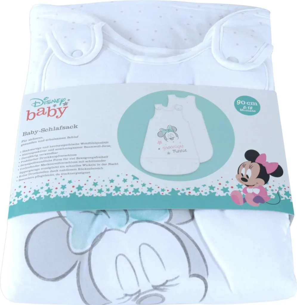 Baby Schlafsack Minnie Mouse 90 X 45 Cm 6 Bis 18 Monate – Bild 16