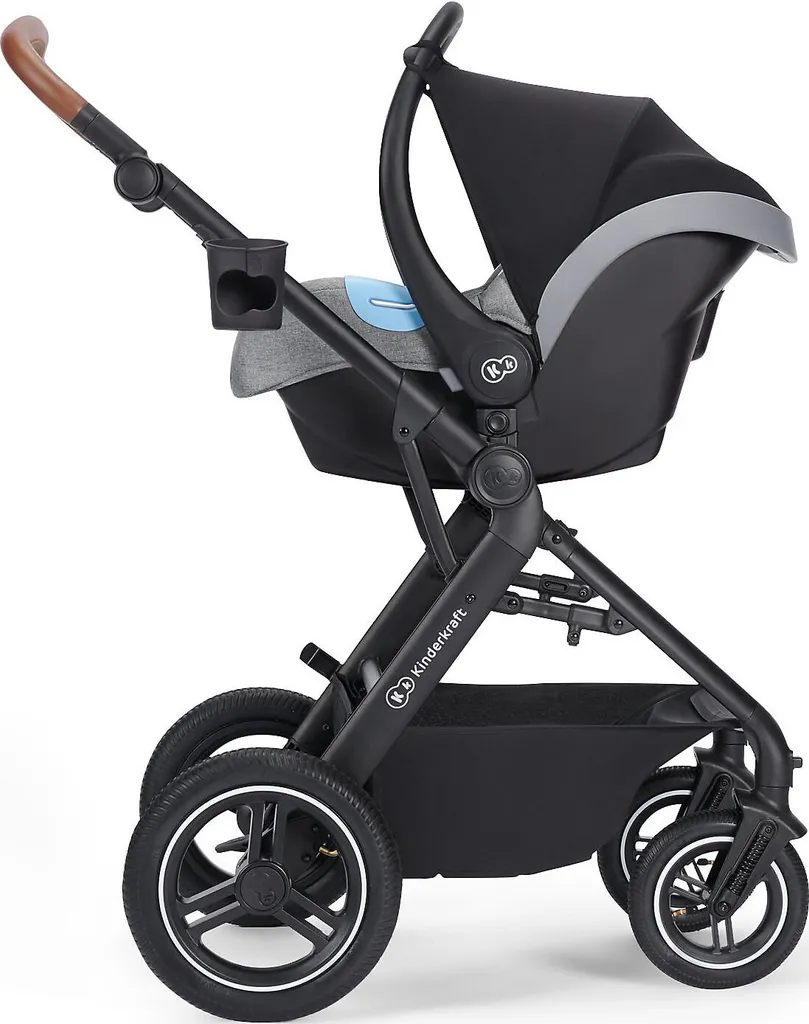 Kinderkraft Baby Kinderwagen B-TOUR 3in1, Hellgrau Kombikinderwagen Kinderwagen – Bild 16