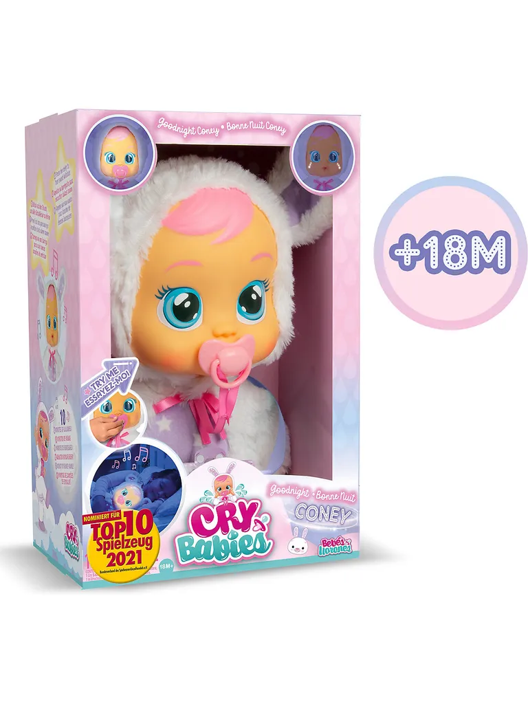 IMC Toys Spielwaren Cry Babies Schlaf Schön Coney Babypuppen Puppen Babypuppen Spielzeugknaller – Bild 9