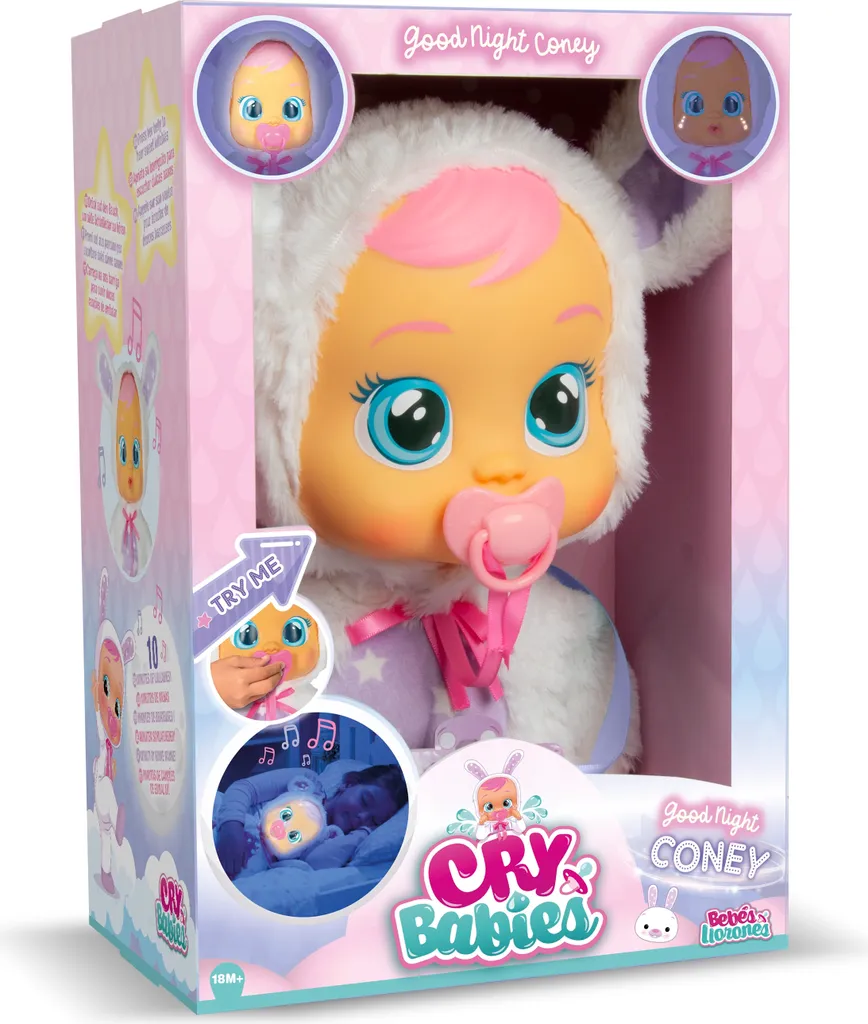 IMC Toys Spielwaren Cry Babies Schlaf Schön Coney Babypuppen Puppen Babypuppen Spielzeugknaller – Bild 10