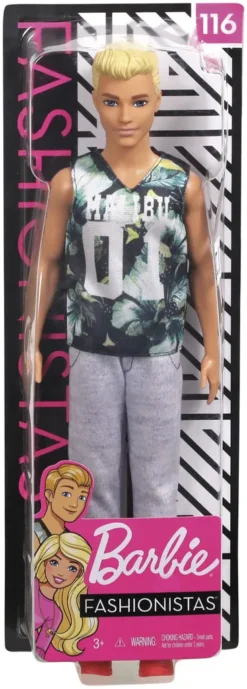Barbie Ken Fashionistas Puppe Im Sportoutfit