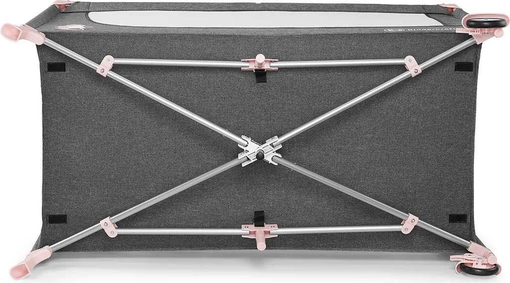 JOY-Reisebett 2in1 Von Kinderkraft Mit Zubehör Rosa – Bild 7