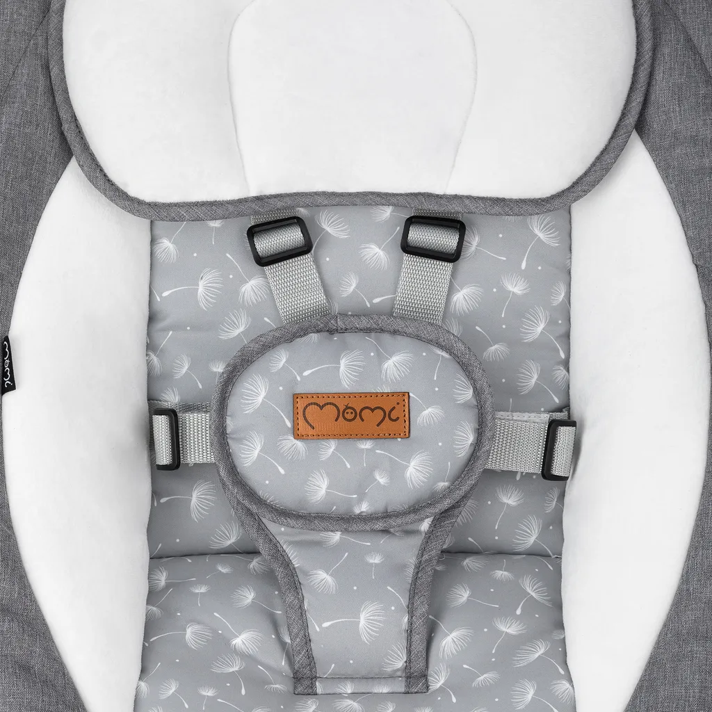 Babywippe Baby Schaukelstuhl Mit 5 Schwingungsamplituden Musik Timing Und Bluetoothfunktion Momi LAMI – Bild 6