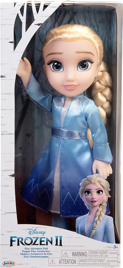 Jakks Pacific Spielwaren Die Eiskönigin 2 - Elsa Auf Reise 35 Cm Stehpuppen Puppen Großpuppen – Bild 5