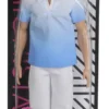 Barbie Ken Fashionistas Puppe Im Weiß-blauen Poloshirt