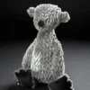 Sigikid BEASTS Kuscheltier Bär Ach Good Edition, Plüschtier, Schmusetier, Kuschel Tier, Grau / Weiß / Schwarz, 39680