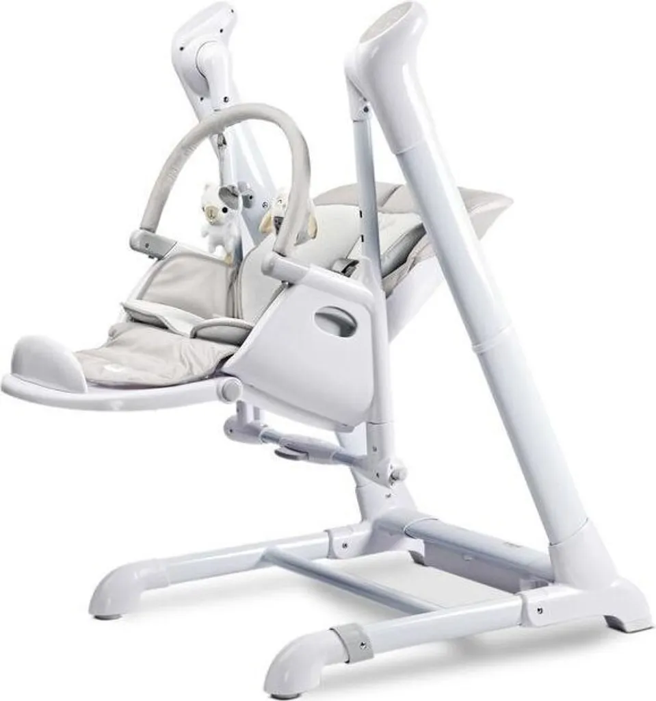 Fütterungsstuhl + Indigo Hellgrau Schwung – Bild 17