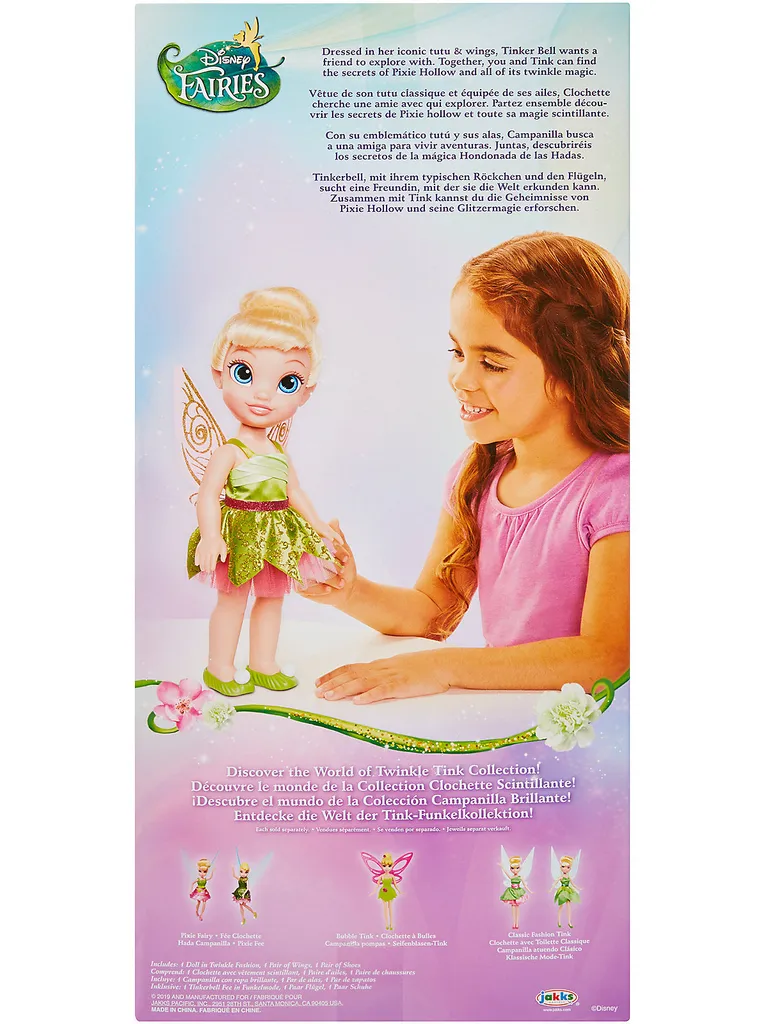 Jakks Pacific Spielwaren Disney Fairies Feenstaub Tinkerbell Puppe 35 Cm Stehpuppen Puppen Großpuppen Disney Princess – Bild 6