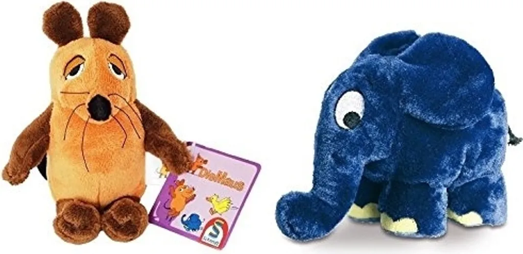 Schmidt Spiele Die Sendung Mit Der Maus, Plüschfiguren Elefant, Plüschfigur, 1 Stück – Bild 4