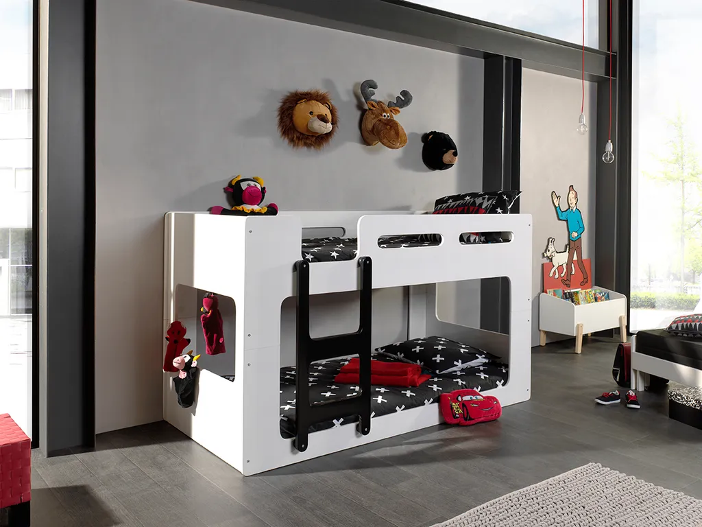 Vipack - Luca Halbhohes Bett 90 X 200 Cm Liegefläche, Weiß – Bild 6