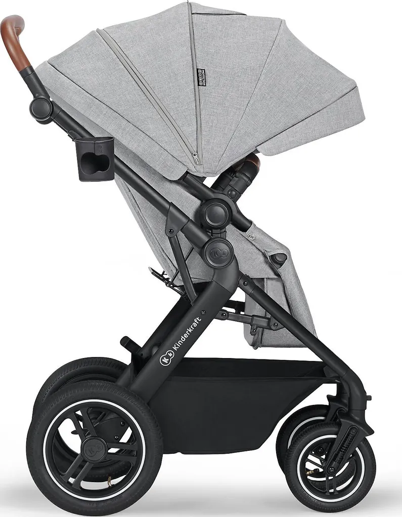 Kinderkraft Baby Kinderwagen B-TOUR 3in1, Hellgrau Kombikinderwagen Kinderwagen – Bild 11