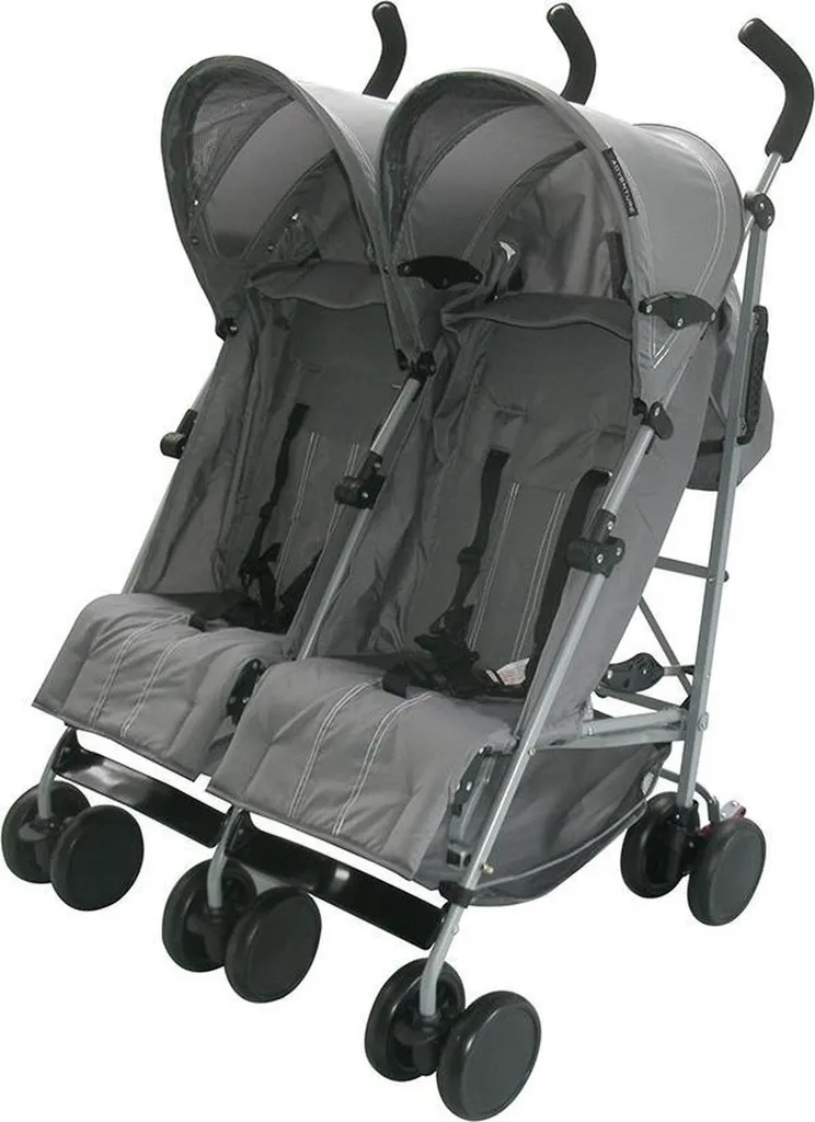Xadventure Zwillingsbuggy Grau – Bild 11