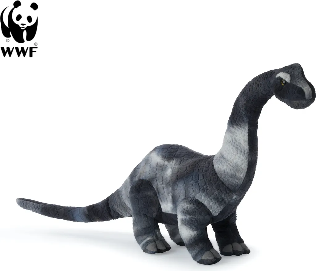 WWF Plüschtier Brachiosaurus Stofftier Kuscheltier Dino Dinosaurier 53cm Groß
