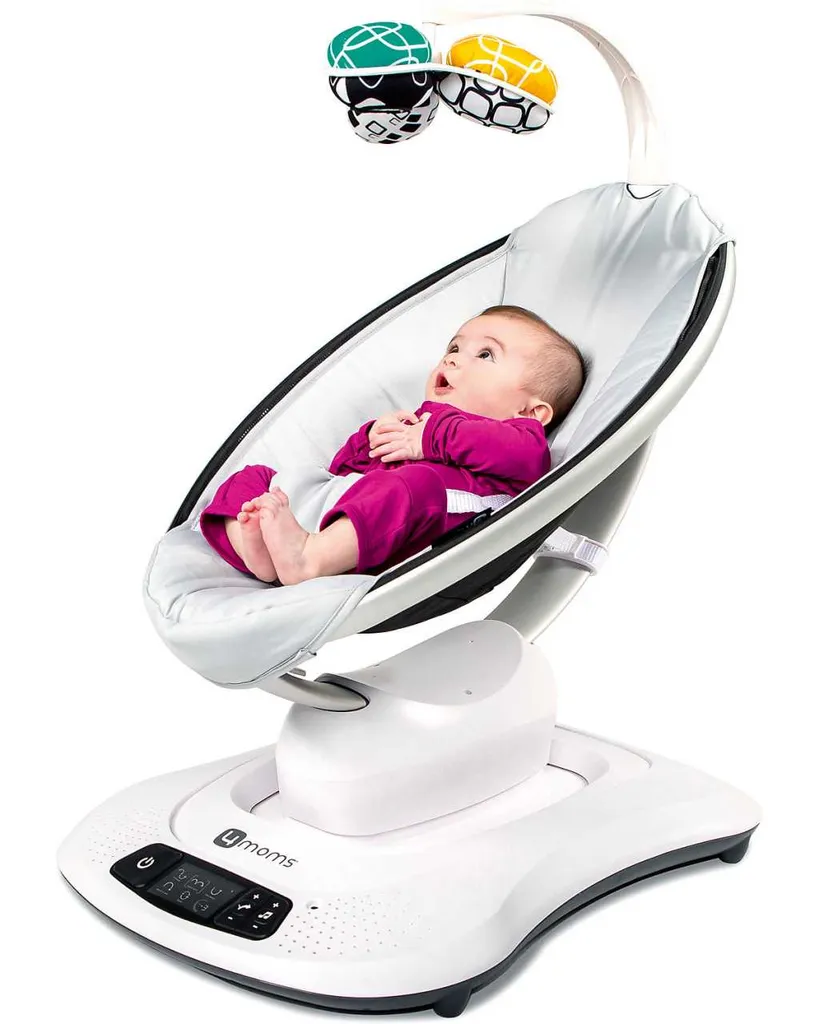 4moms Babywippe MamaRoo 4 3D Classic Grey â Bild 3