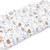 Bodenkissen Groß 60x120 Cm - Sitzkissen Kinder Boden Spielmatte Baby Bodenmatratze Kinderzimmer Hirsch Mit Bären