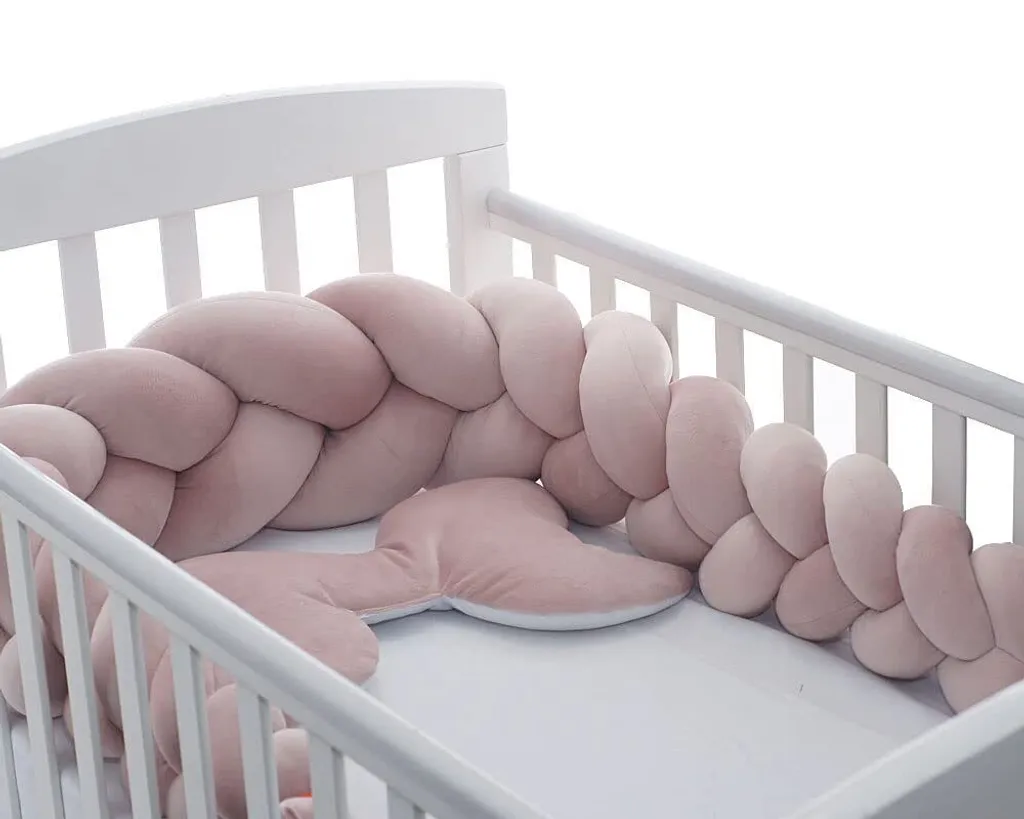 LUMALI Babynest XXL - Babynestchen 3 Teiliges Set - Babynestchen Neugeborene Set - Cocoonababy, Baby Nestchen Mädchen Aus Baumwolle - Nestchen Baby Perfekt Für Neugeborene Geschenk - Bettnestchen – Bild 3