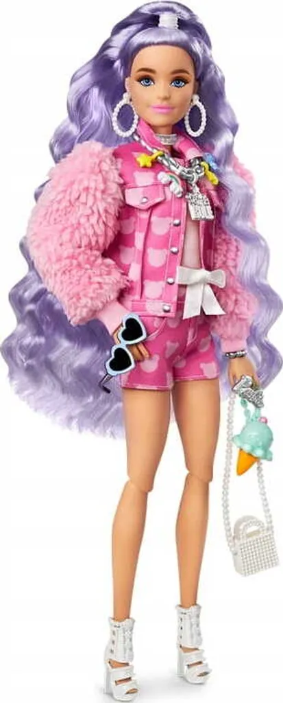 Barbie Extra Puppe Mit Lila-welligen Haaren â Bild 10