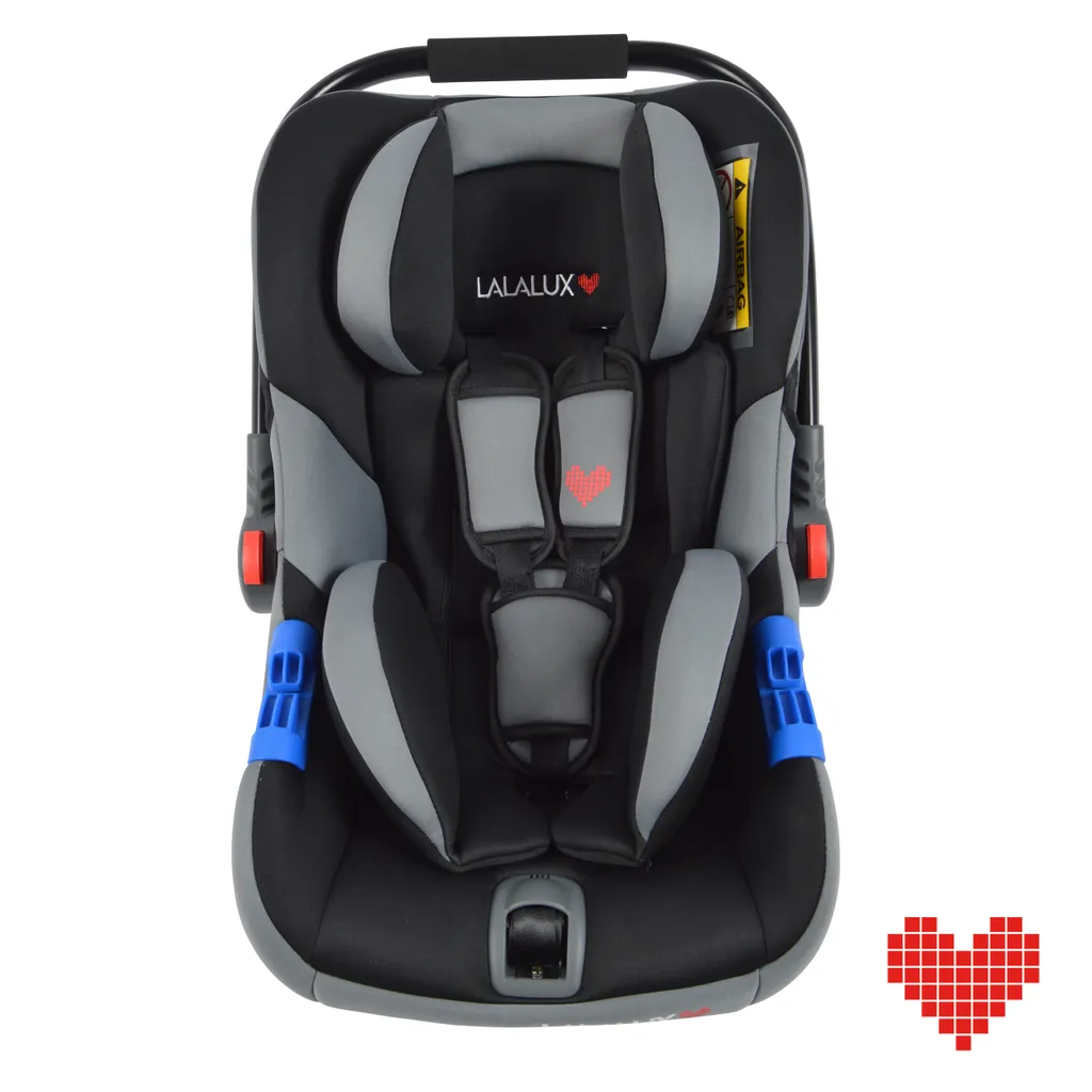 Lalalux Babysafe Autositz - Grau, Für Auto Und Buggy Mit Shop'n'Drive-System-Option – Bild 4