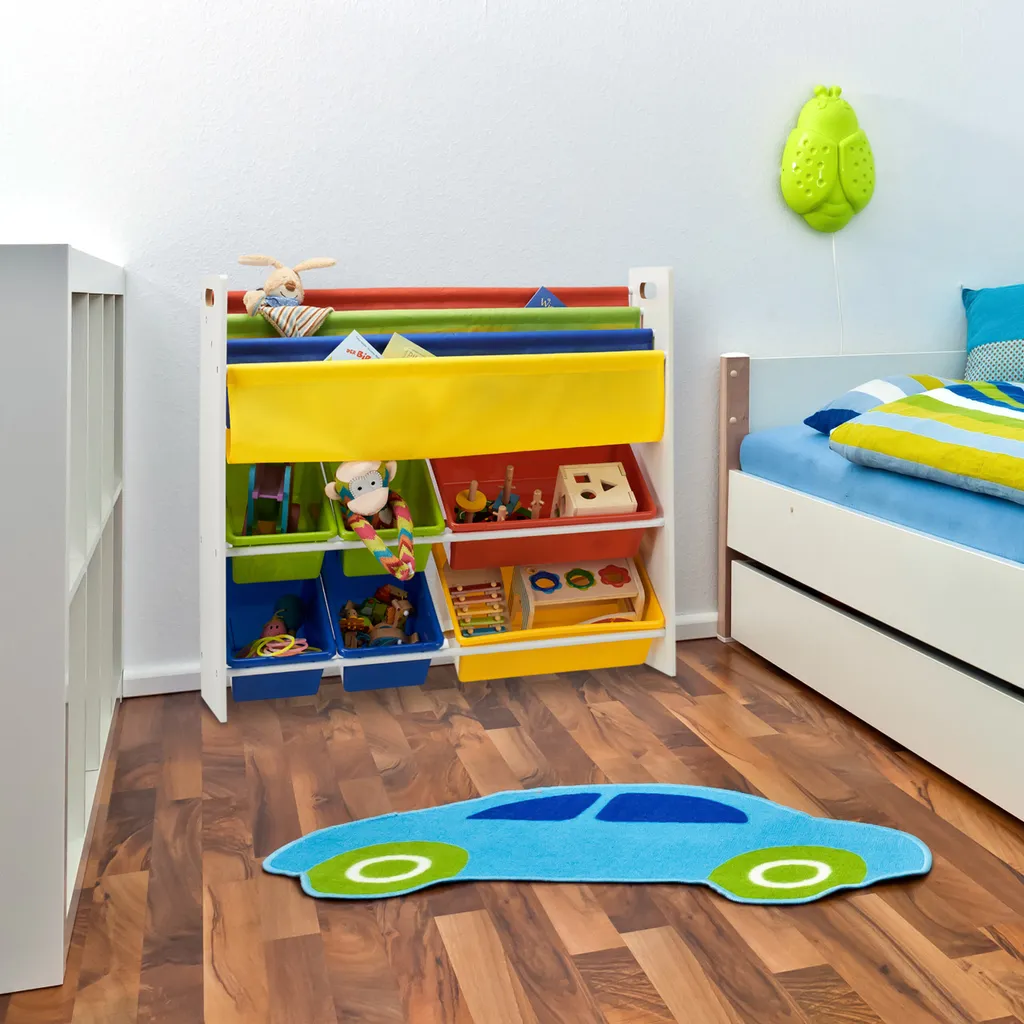Relaxdays Kinderregal Für Bücher Und Spielsachen – Bild 2