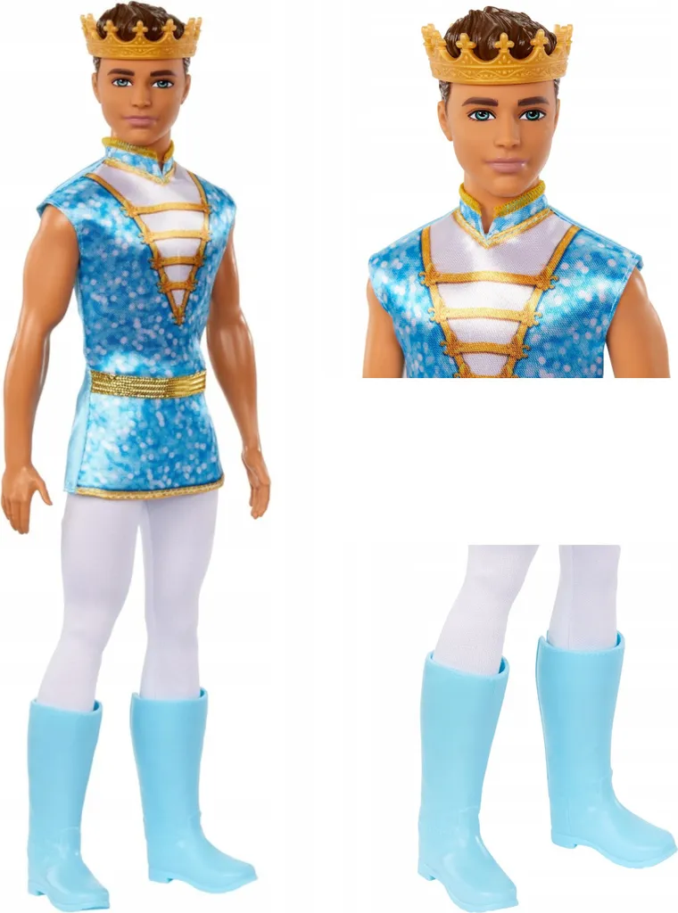 Mattel Spielwaren Barbie Royal Ken 1 - Brunette Ankleidepuppen Puppen Ankleidepuppen â Bild 8