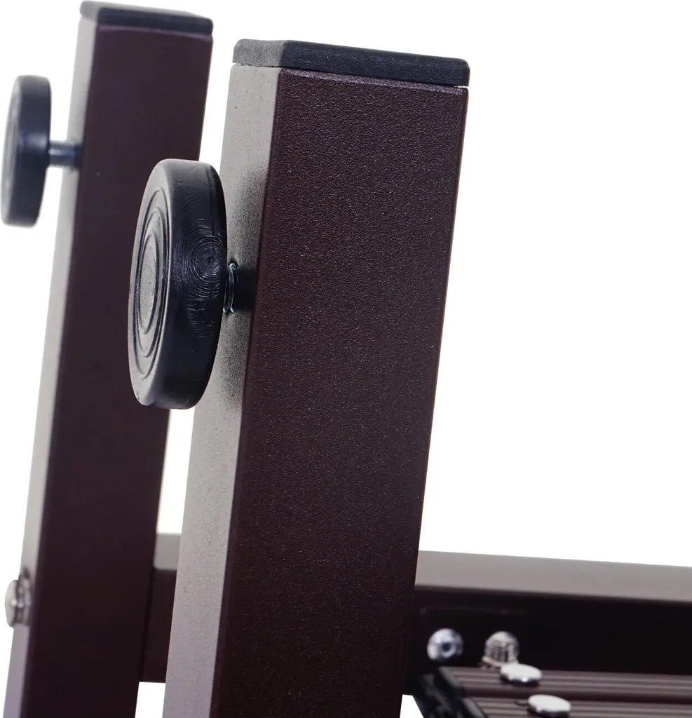 Absperrgitter HWC-B34, Scherengitter Rankhilfe Tierschutzgitter Ausziehbar, Alu Braun Höhe 103cm, Breite 35-300cm – Bild 7