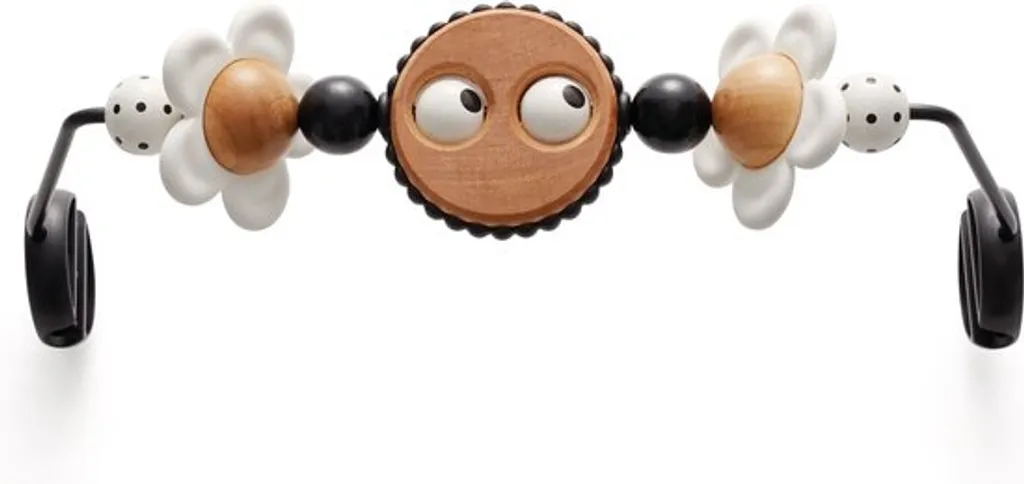 BabyBjörn BABYBJÖRN Babywippe Bliss Mesh Bundle Schwarz Mit Passendem Toys Naughty Eyes Schwarz/weiß Mit Schwarzem Rahmen – Bild 7