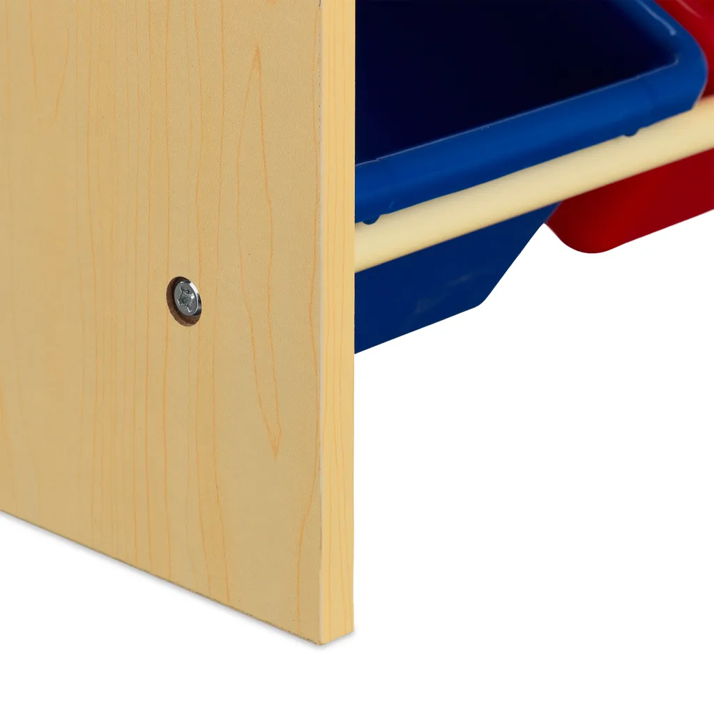 Relaxdays Kinderregal Mit Aufbewahrungsboxen â Bild 9