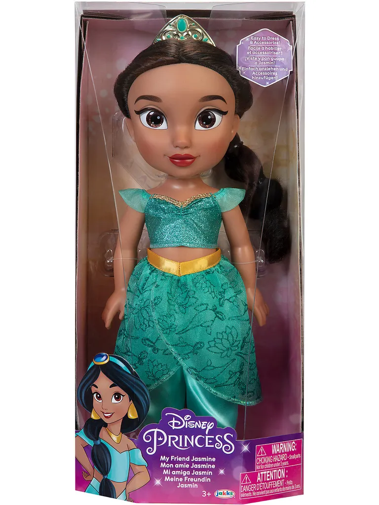 Jakks Pacific Spielwaren Disney Princess Jasmin Spielpuppe 35 Cm Stehpuppen Puppen Großpuppen Spielzeugknaller – Bild 7