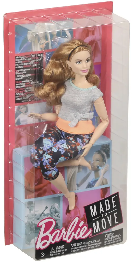 Barbie Made To Move Puppe (blond Strawberry) – Bild 6