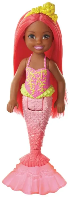 MATTEL GJJ87 Barbie Dreamtopia Chelsea Meerjungfrau Aprikot