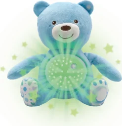 CHICCO Baby Nachtlicht Mit Musik Baby Bär, Blau Nachtlichter Bären Nachtlichter Chiccospielware