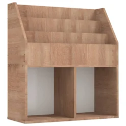 VidaXL Kinder-Bücherregal Sonoma-Eiche 71x30x78,5 Cm Holzwerkstoff