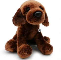 Labrador Kuscheltier Hund Retriever Braun Plüschtier Schnuffelhund LOTTA