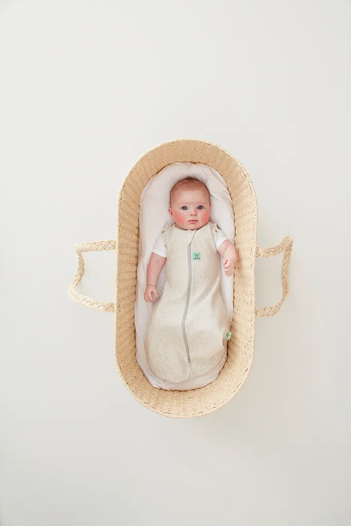 ErgoPouch Pucksack Baby 4 Jahreszeiten Für 3-6 Monate - Grey Marle - TOG 1.0 - Babyschlafsack, Schlafsack – Bild 3