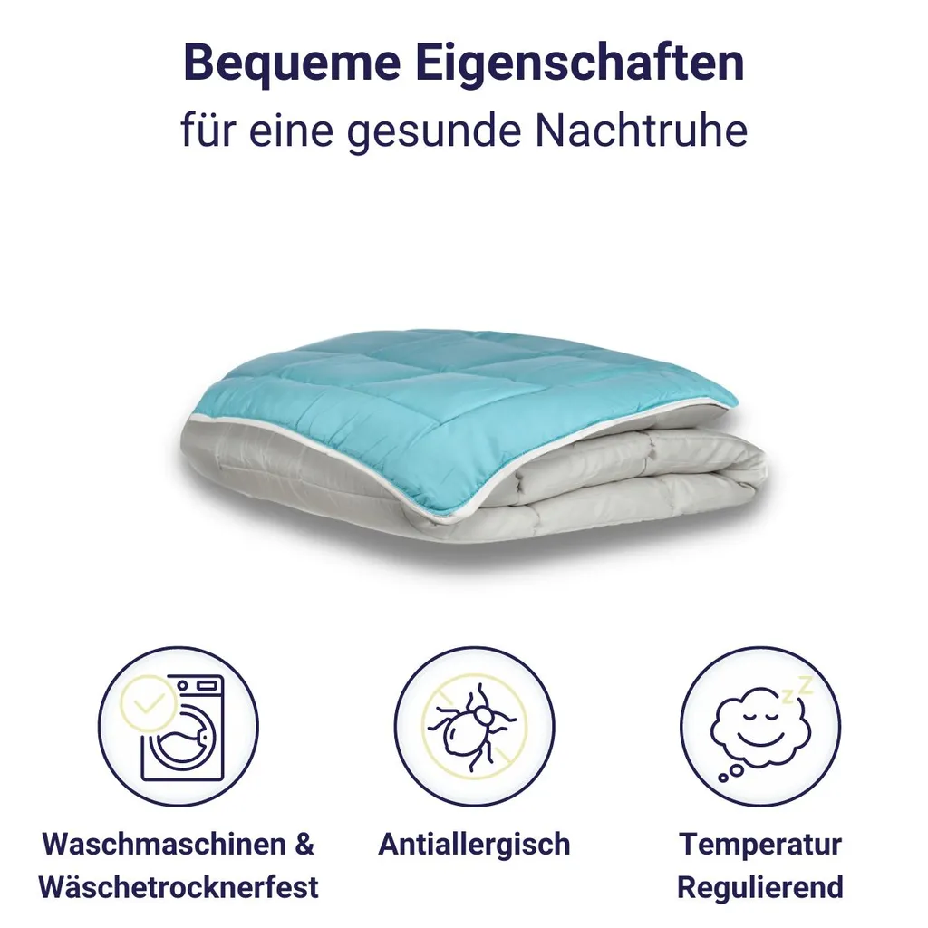 Zelesta Easybed Hellgrau & Meergrün – Bild 7