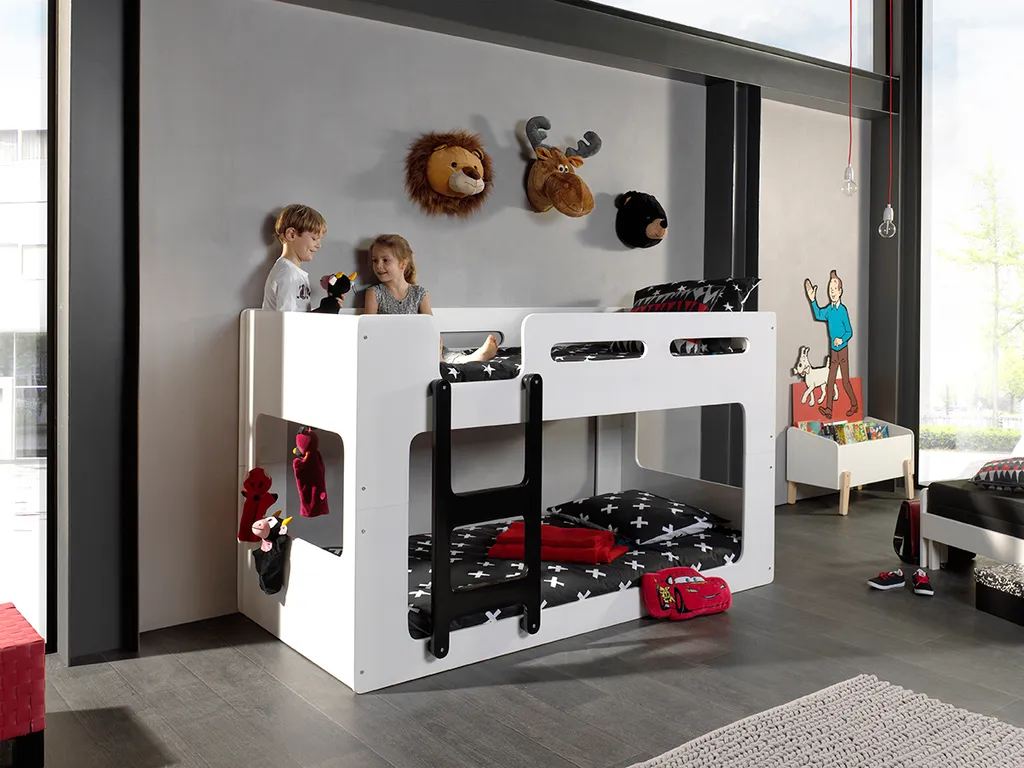 Vipack - Luca Halbhohes Bett 90 X 200 Cm Liegefläche, Weiß – Bild 8