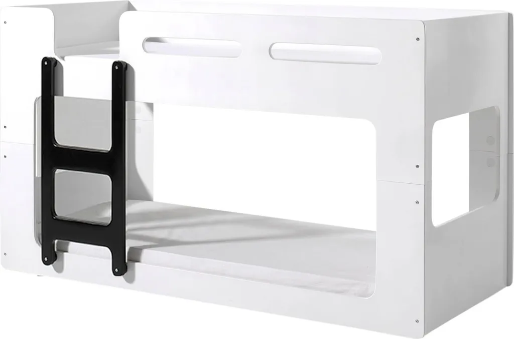 Vipack - Luca Halbhohes Bett 90 X 200 Cm Liegefläche, Weiß – Bild 9