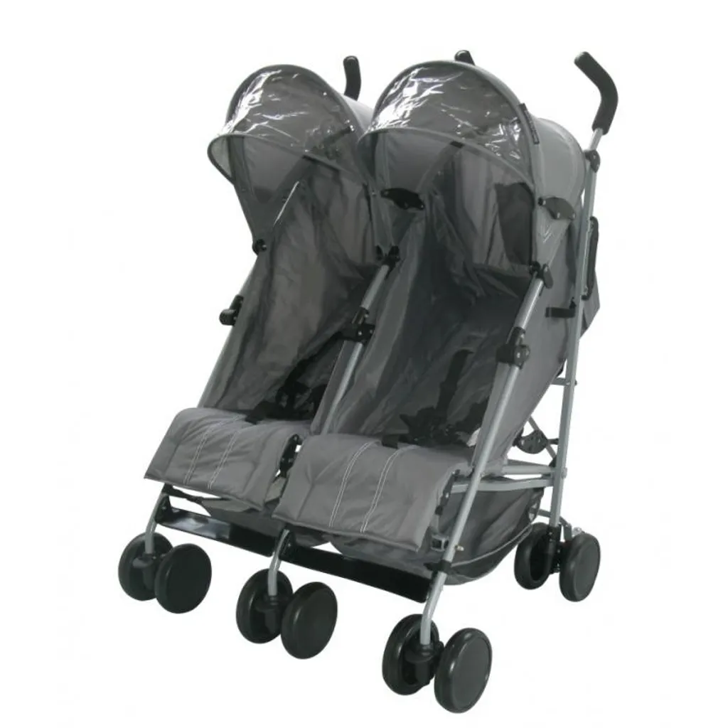 Xadventure Zwillingsbuggy Grau