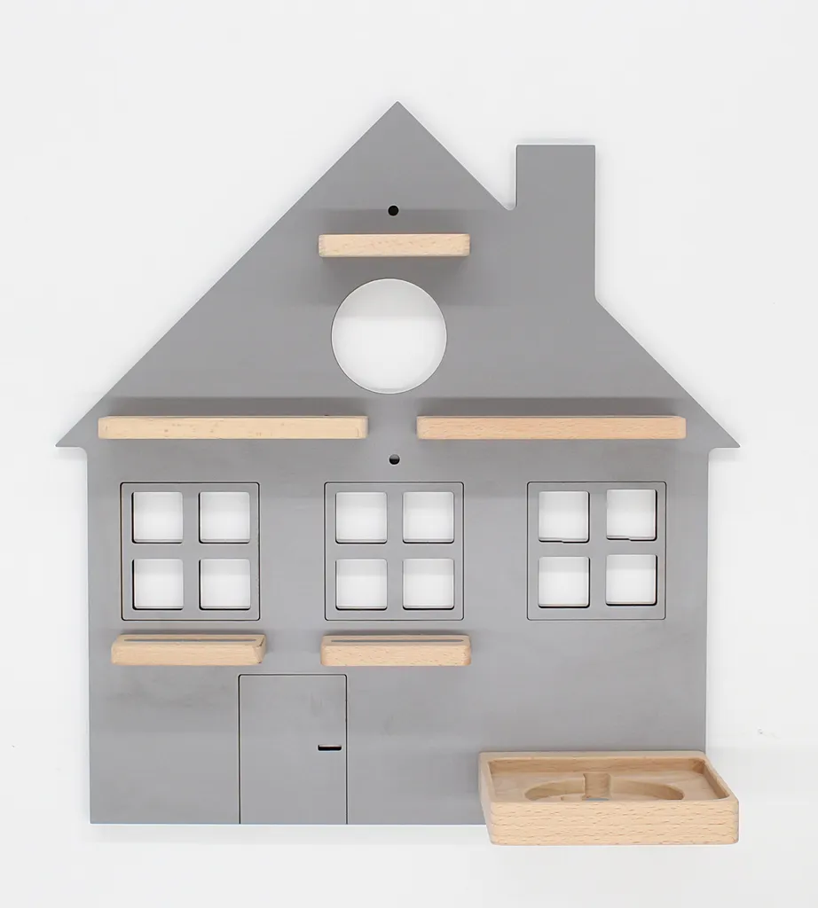 BOARTI® "Haus Small, Grau"- Das Regal Für Die Musikbox – Bild 2