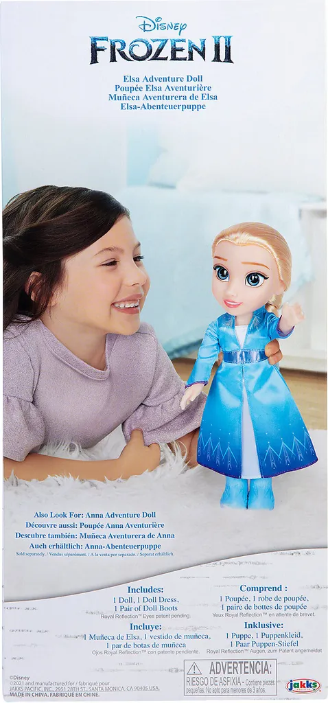 Jakks Pacific Spielwaren Die Eiskönigin 2 - Elsa Auf Reise 35 Cm Stehpuppen Puppen Großpuppen – Bild 6