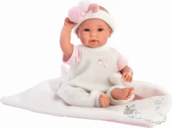 Llorens Hochwertige Babypuppe Ice Doll Pink 36cm