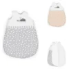 Moni Baby Schlafsack Koala, Länge 60 Cm Breite 42 Cm 100% Baumwolle, Druckknöpfe Grau