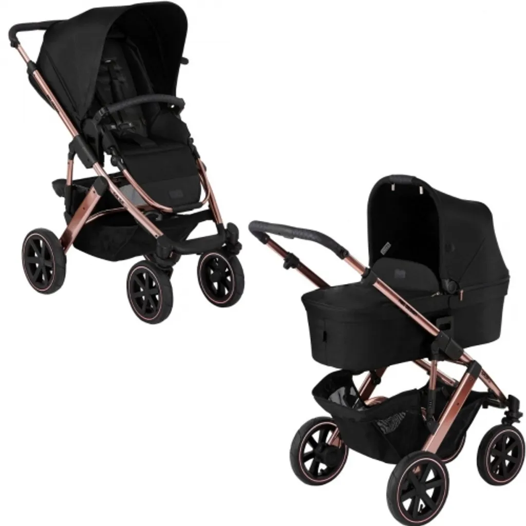 ABC Design Baby Kombi Kinderwagen Salsa 4 Air, Diamond Rose Gold Kombikinderwagen Kinderwagen Abc Design Kinderwagen Kombiwagen Kombikinderwagen Tragetasche Aufsatz Zubehör Babywanne – Bild 19