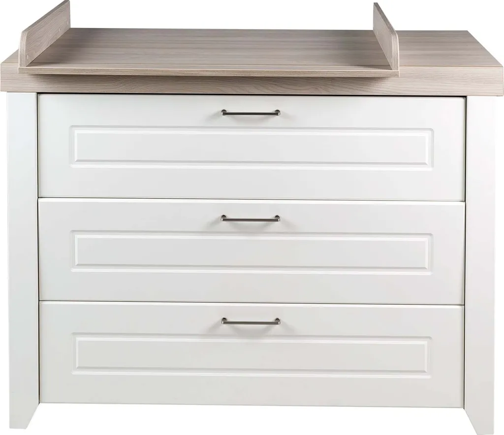 Roba Wickelkommode Mit Wickelansatz 'Felicia' Mit Soft-Close, 3 Schubladen, Wickelhöhe 90 Cm – Bild 5