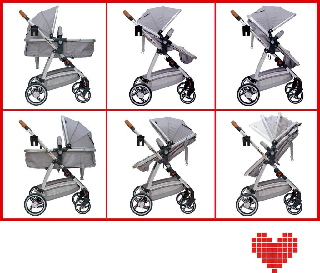 Lalalux Babysafe Autositz - Grau, Für Auto Und Buggy Mit Shop'n'Drive-System-Option – Bild 7